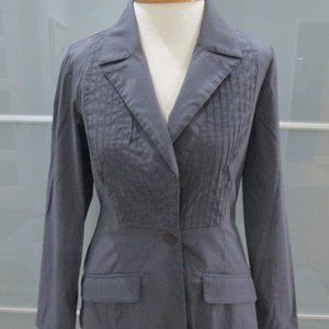 Noel Asmar Equestrian Tuxedo Ruffle Stretch Jacket